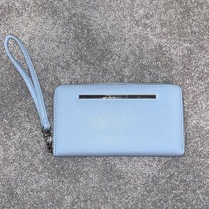 Steve Madden Light Blue Clutch Wallet